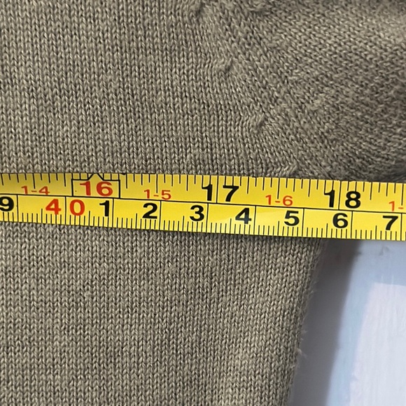 Emporio Armani Green V-Neck Short Sleeve T-Shirt - Picture 14 of 16